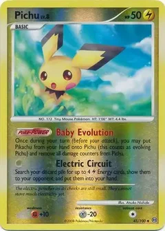 Pichu Reverse Holo 45
