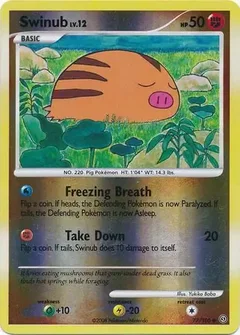 Swinub Reverse Holo 77