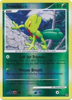 Treecko Reverse Holo 79