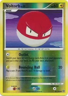 Voltorb Reverse Holo 81