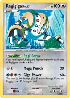 Regigigas Holo 9