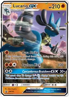 Lucario GX SM100