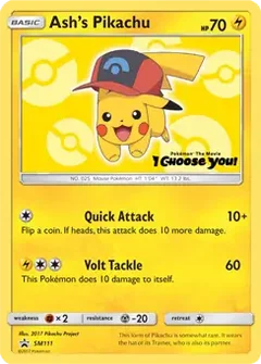 Ash's Pikachu SM111