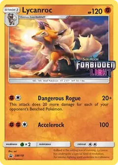 Lycanroc Prerelease SM118