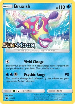Bruxish Prerelease Holofoil SM11