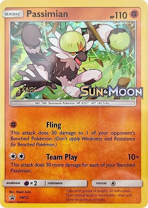 Passimian Prerelease Staff