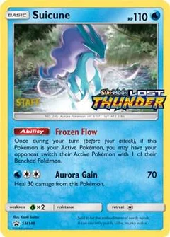 Suicune Prerelease Staff SM149