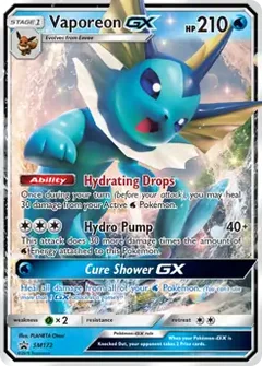 Vaporeon GX SM172