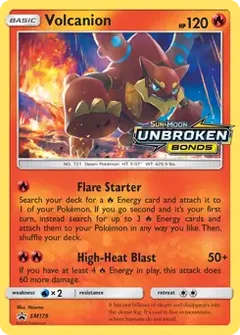 Volcanion Prerelease SM179