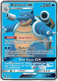 Blastoise GX SM189
