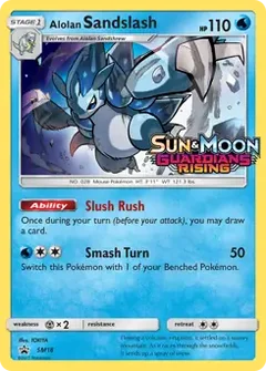 Alolan Sandslash Prerelease SM18