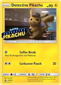 Detective Pikachu SM190