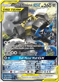 Lucario & Melmetal GX SM192