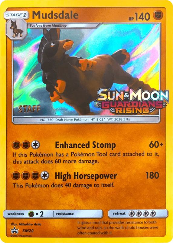 Mudsdale Prerelease Staff