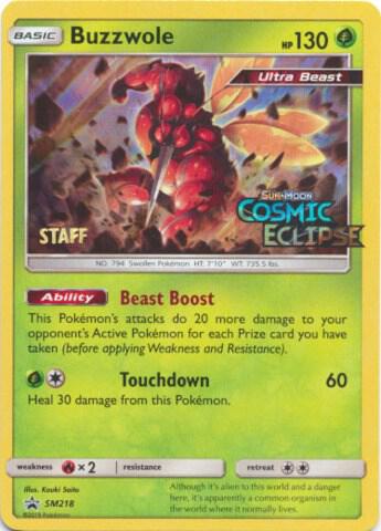 Buzzwole Prerelease Staff