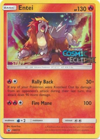 Entei Prerelease Staff