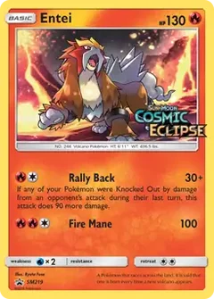 Entei Prerelease SM219