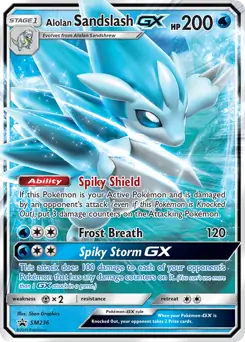 Alolan Sandslash GX