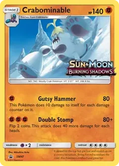 Crabominable Prerelease SM47