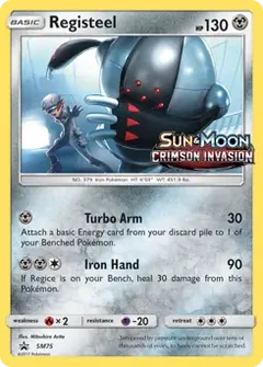 Registeel Prerelease SM75