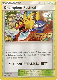 Champions Festival World Championships 2017 Semi Finalist SM78