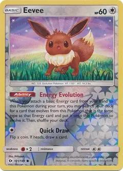 Eevee Reverse Holo 101