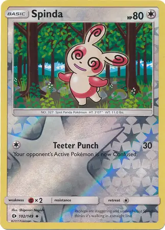 Spinda Reverse Holo
