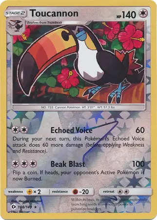 Toucannon Reverse Holo