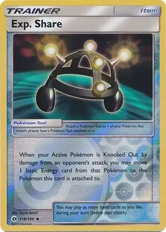 Exp. Share Reverse Holo 118