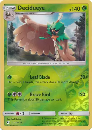 Decidueye Reverse Holo