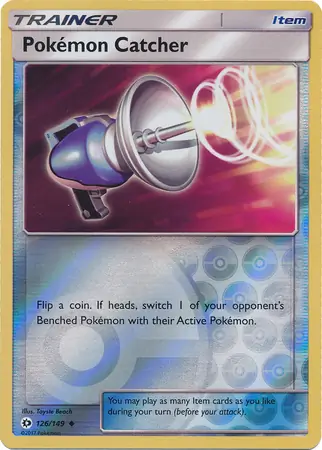 Pokemon Catcher Reverse Holo