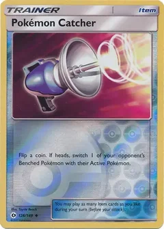 Pokemon Catcher Reverse Holo 126