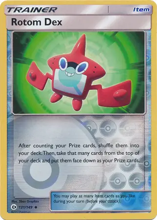 Rotom Dex Reverse Holo