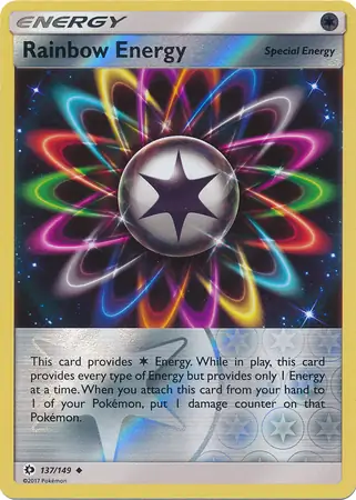 Rainbow Energy Reverse Holo