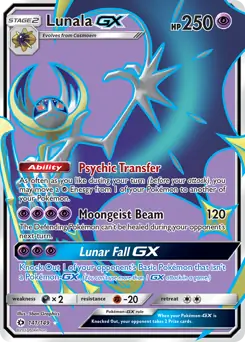 Full Art Lunala GX