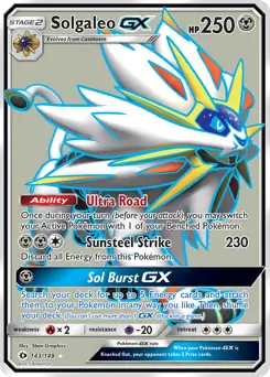Full Art Solgaleo GX