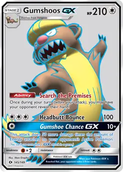 Full Art Gumshoos GX