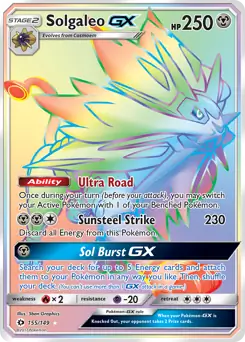 Solgaleo GX Secret