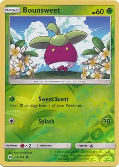 Bounsweet Reverse Holo 18