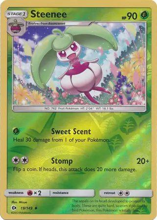 Steenee Reverse Holo