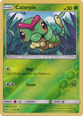 Caterpie Reverse Holo