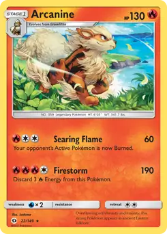 Arcanine Holo