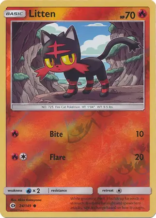 Litten Reverse Holo