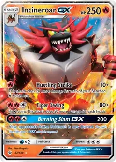 Incineroar GX 27