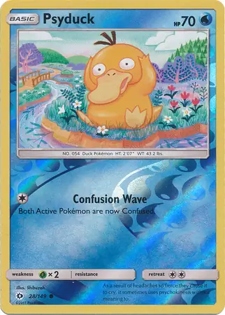 Psyduck Reverse Holo