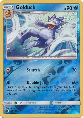Golduck Reverse Holo