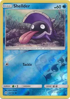 Shellder Reverse Holo 33