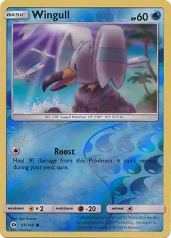 Wingull Reverse Holo 37