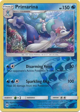 Primarina Reverse Holo