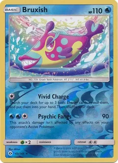 Bruxish Reverse Holo 48